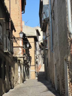 typical old town alley